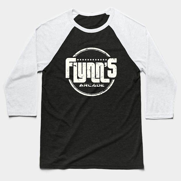 Flyns Arcade Baseball T-Shirt by Bailey Illustration